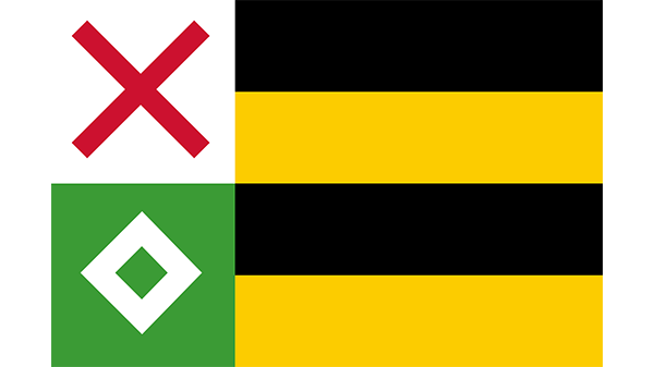 Vlag gemeente Moerdijk Vlag gemeente Moerdijk - in kleur op transparante achtergrond - 600 * 337 pixels